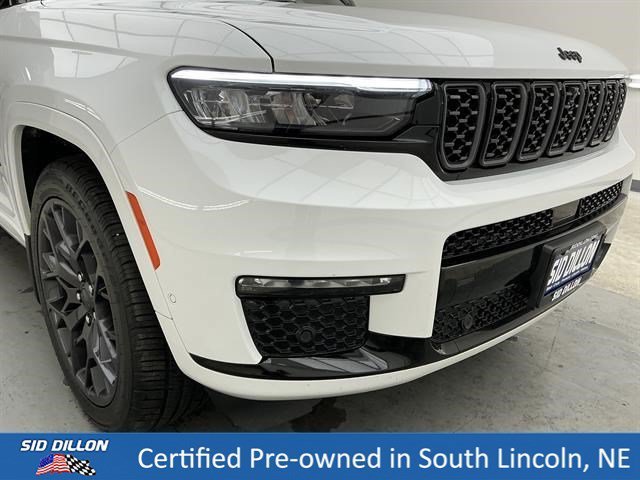 Used 2023 Bright White Clearcoat Jeep Summit Reserve image 27