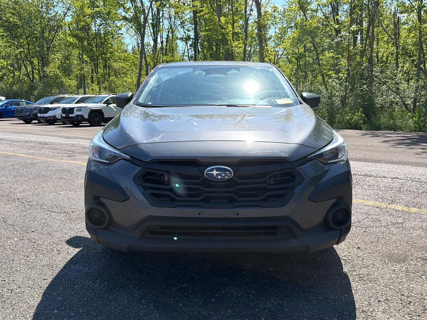 Used 2024 Magnetite Gray Metallic Subaru Base image 13