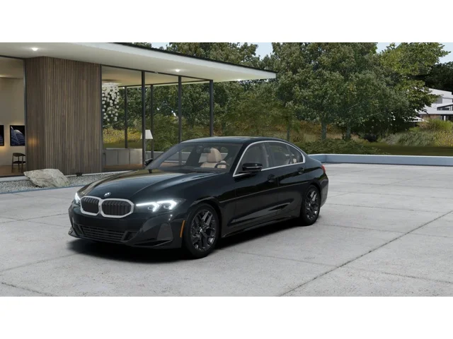 New 2026 Black Sapphire Metallic BMW 330i NA image 1