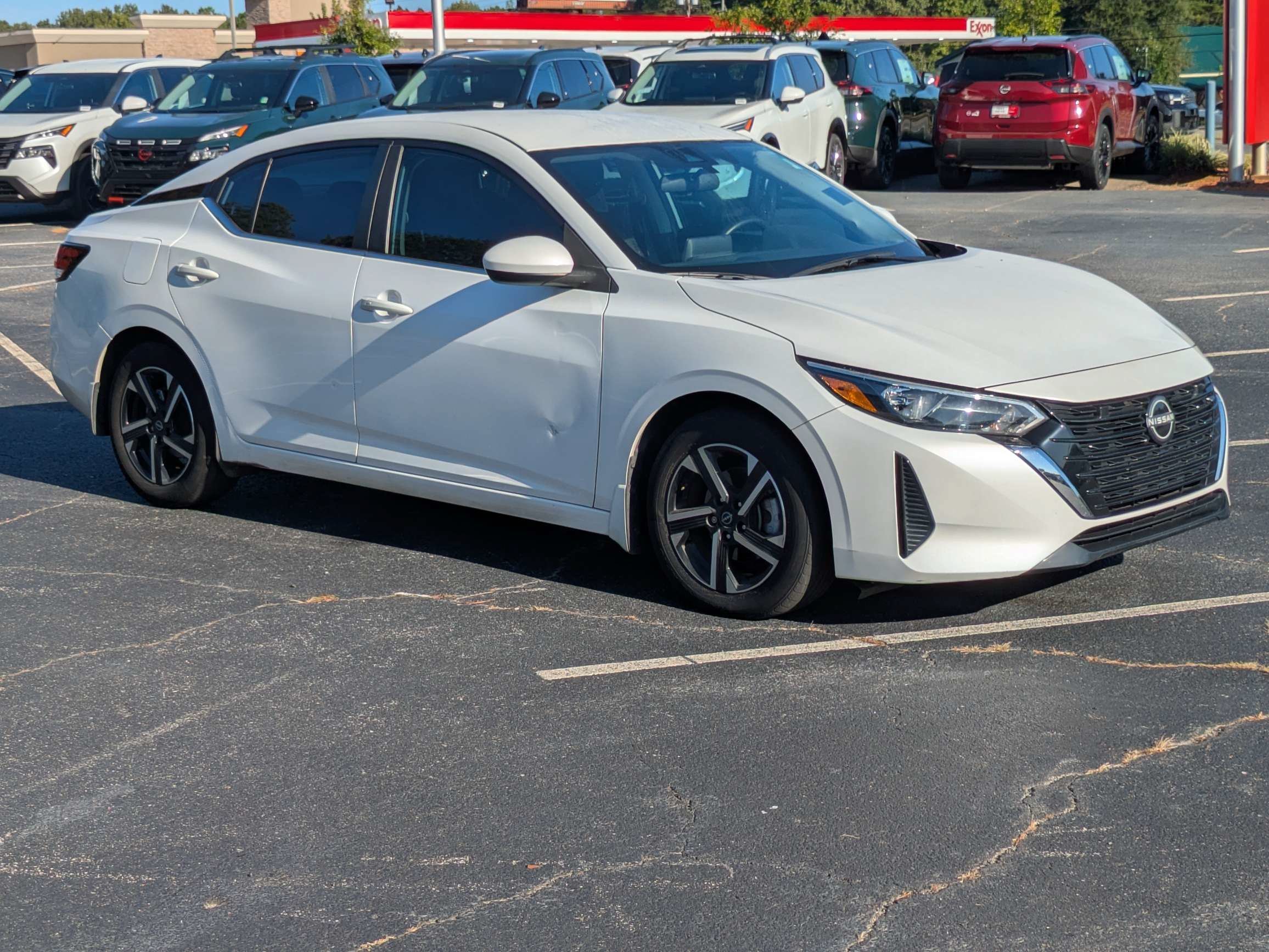 Used 2024 White Nissan SV image 1