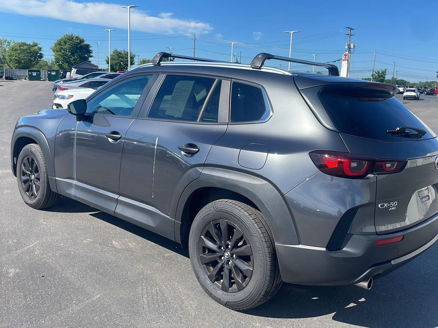 Used 2023 Machine Gray Metallic Mazda 2.5 S Preferred Plus Package image 12
