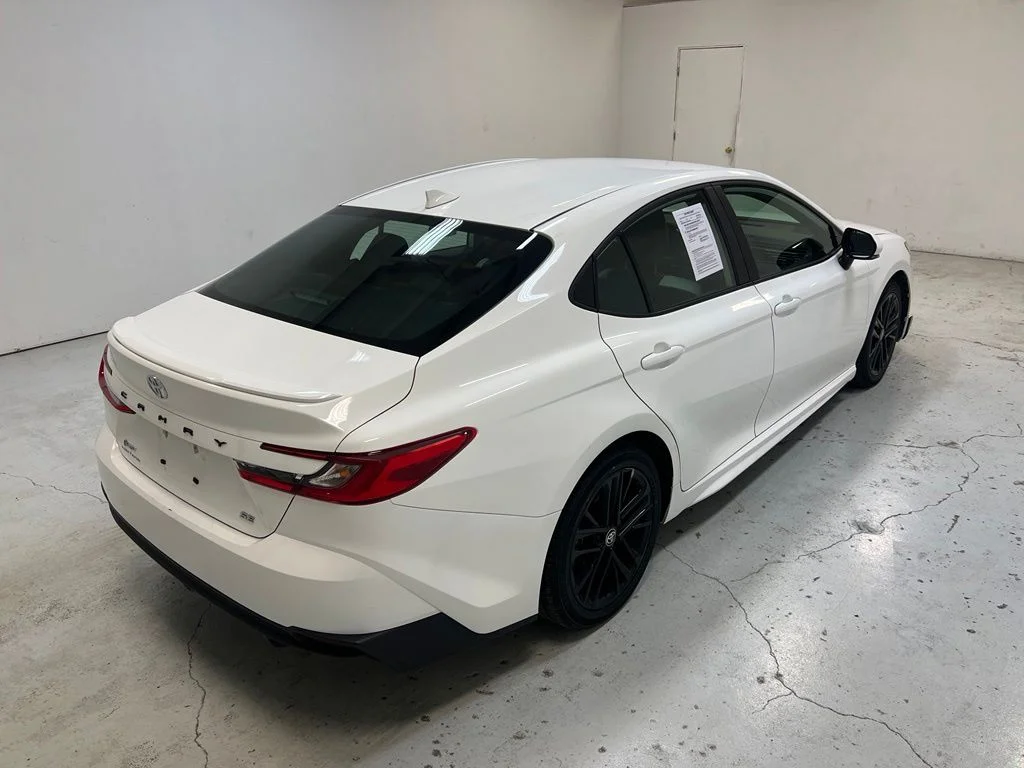 Used 2025 White Toyota SE image 3