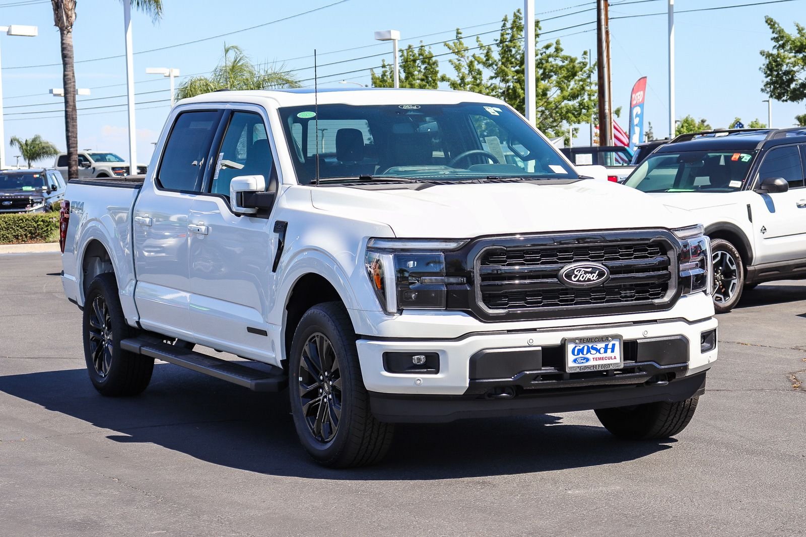 New 2026 Star White Metallic Tri-Coat Ford Lariat® image 3