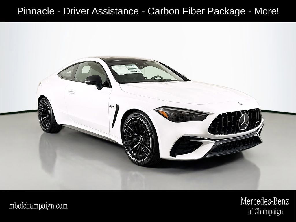 New 2026 MANUFAKTUR Moonlight White Metallic Mercedes-Benz AMG® CLE 53 4MATIC+ Coupe image 34