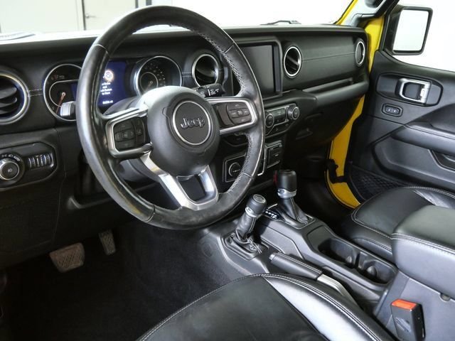 Certified Used 2019 Yellow Jeep Unlimited Sahara image 3