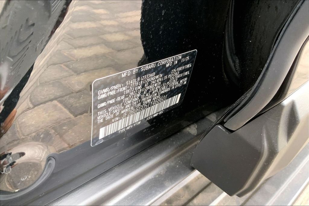 Used 2026 Black Subaru Limited XT image 8