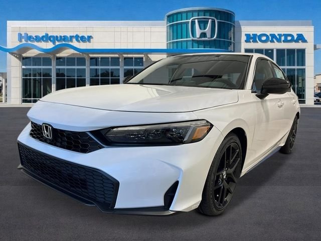 New 2026 Platinum White Pearl Honda Sport image 7