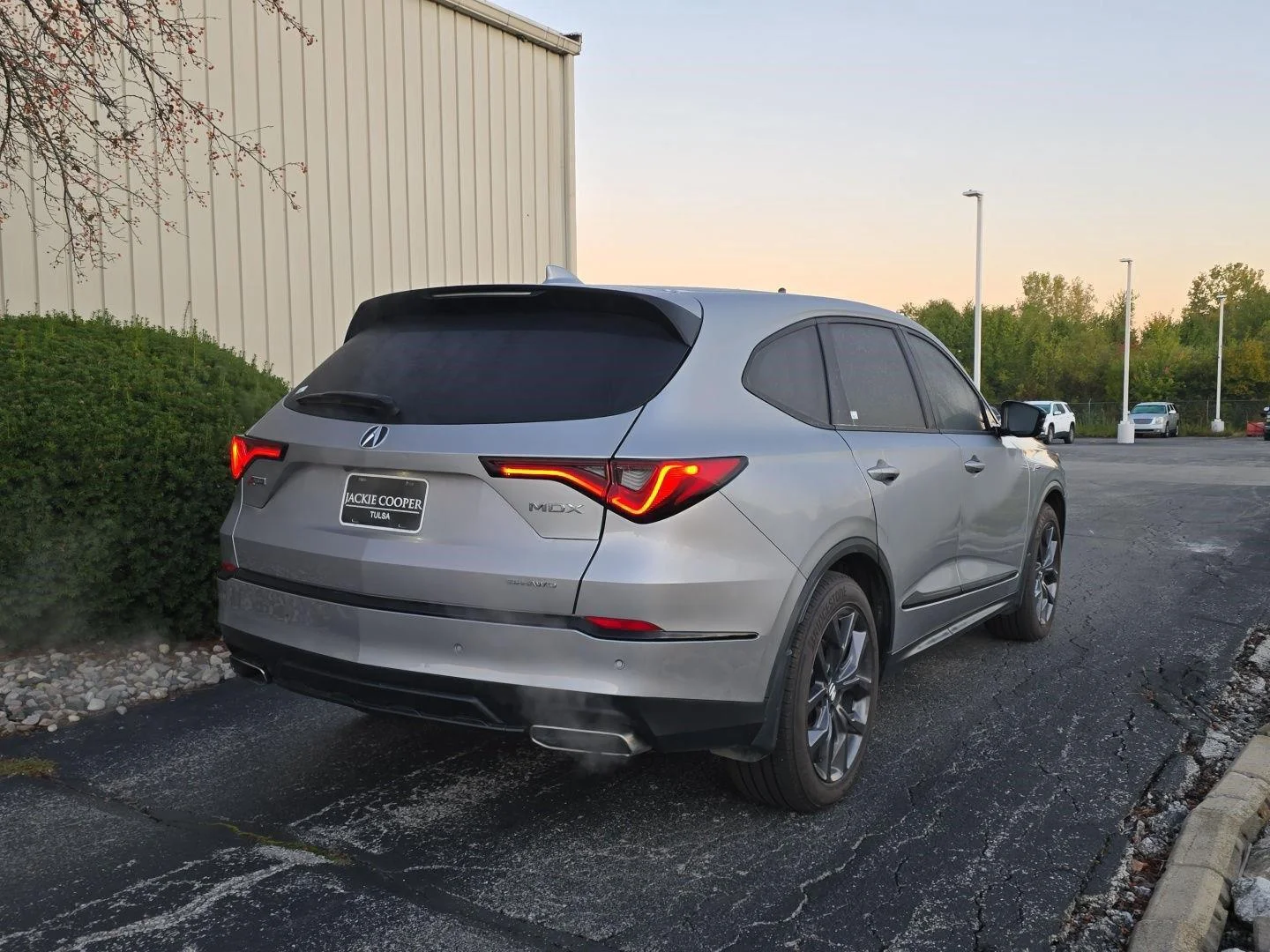 Used 2022 Lunar Silver Metallic Acura SH-AWD A-SPEC image 9