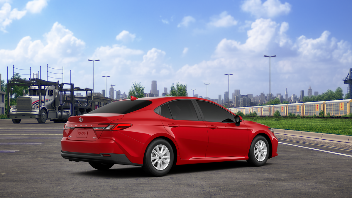 New 2026 Supersonic Red Toyota LE image 33