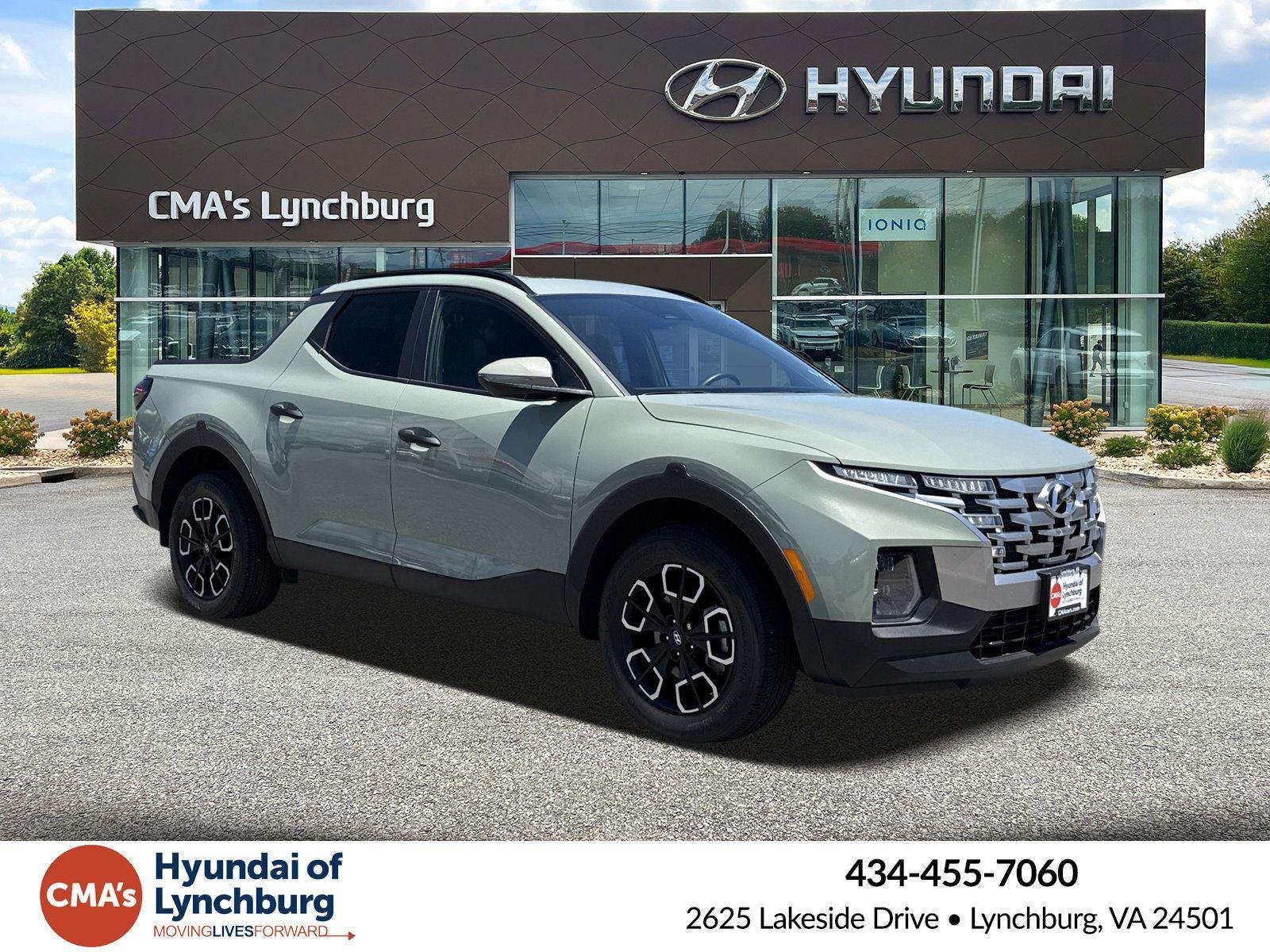 Used 2024 Sage Gray Hyundai SEL image 1