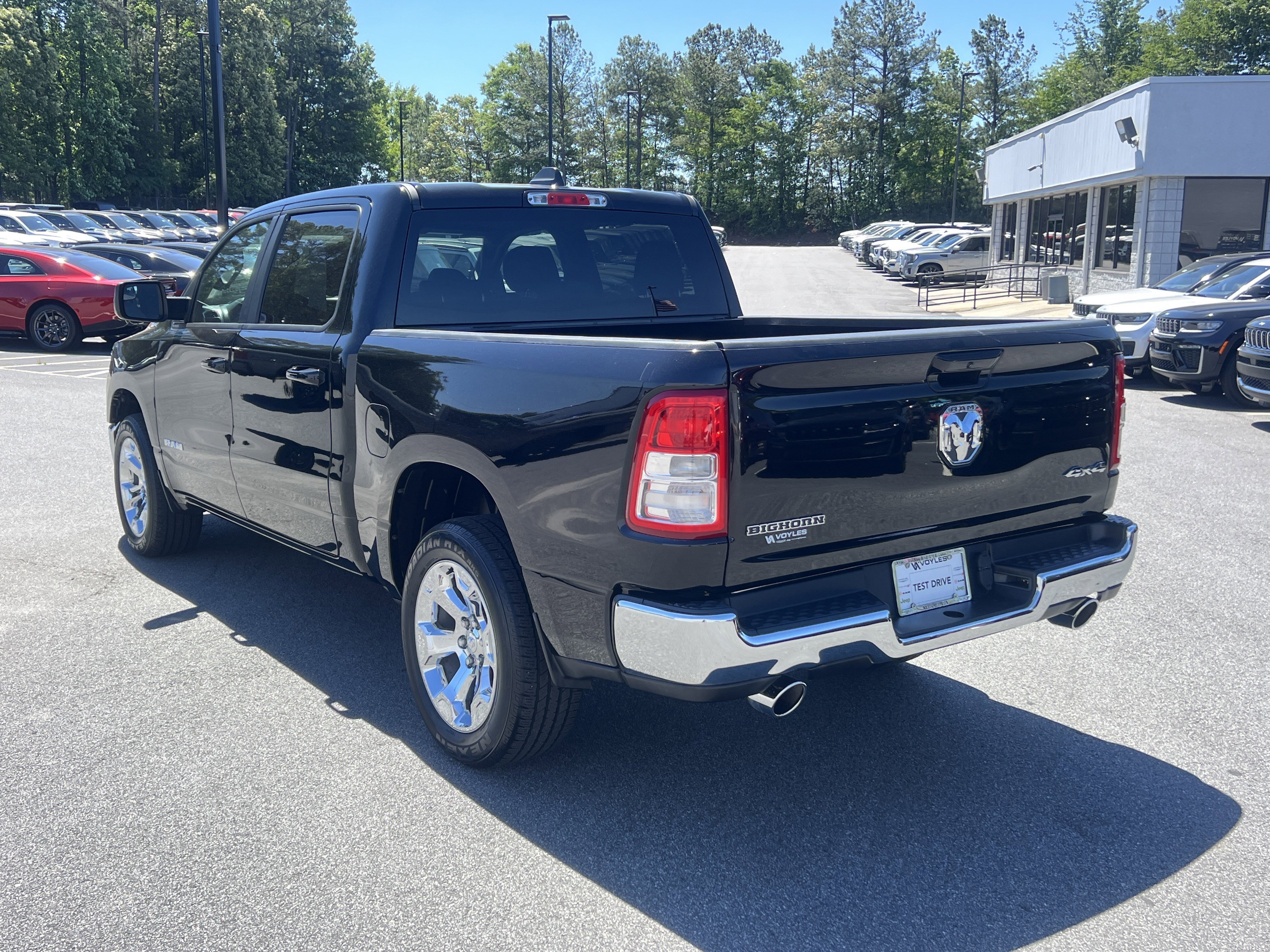 Used 2022 Diamond Black Crystal Pearlcoat Ram Big Horn image 6