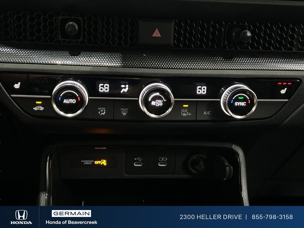 New 2026 Solar Silver Metallic Honda EX image 18