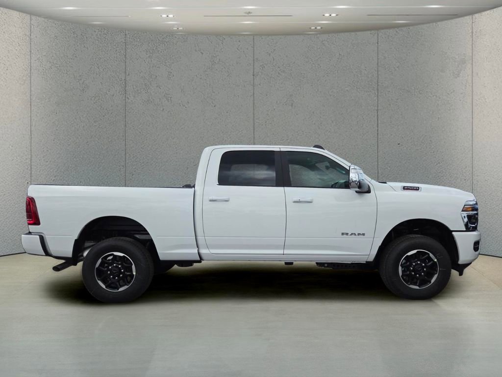 New 2026 Bright White Clear-Coat Exterior Paint RAM Laramie image 3