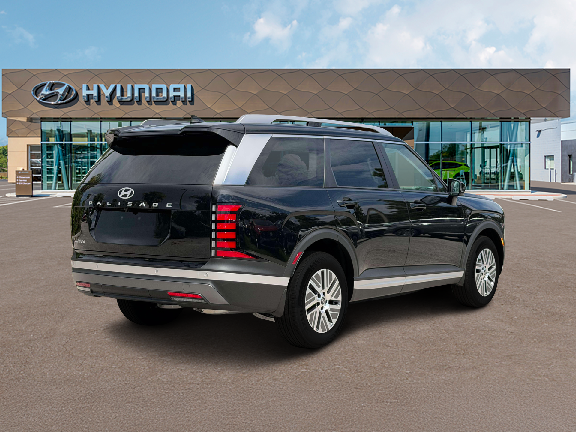 New 2027 Black Hyundai Blue SEL image 24