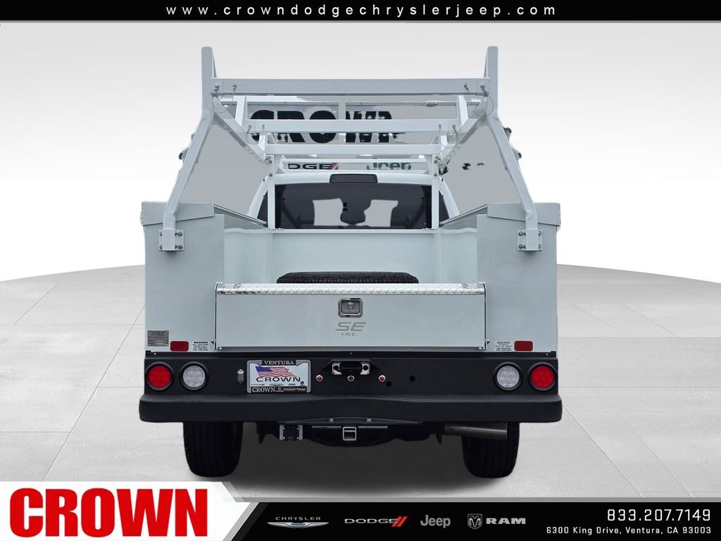 New 2026 Bright White Clear-Coat Exterior Paint RAM Tradesman image 6