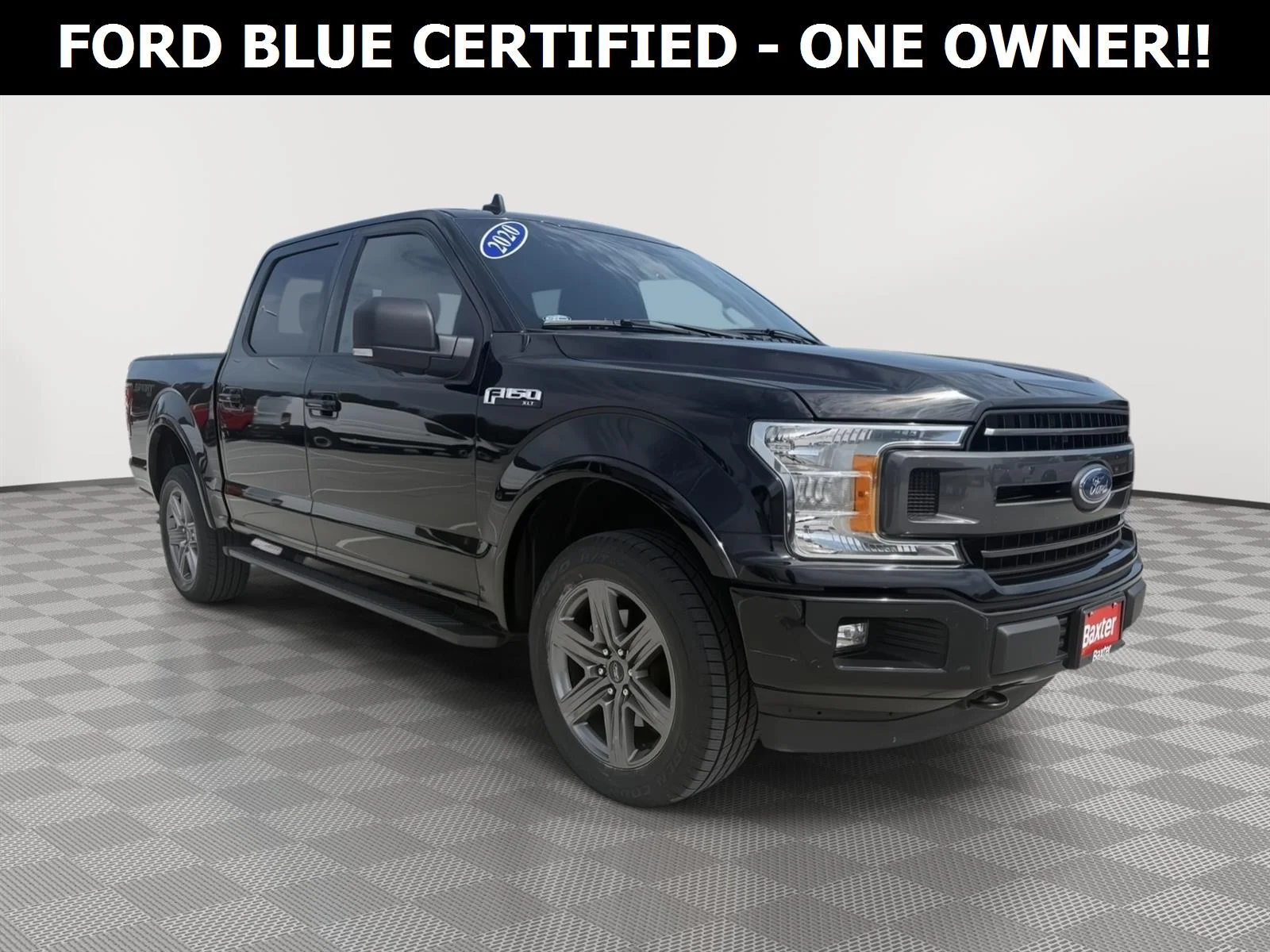 Used 2020 Agate Black Ford XLT image 1