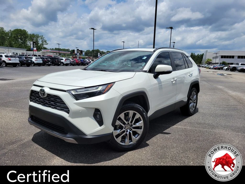 Used 2022 White Toyota Limited image 1