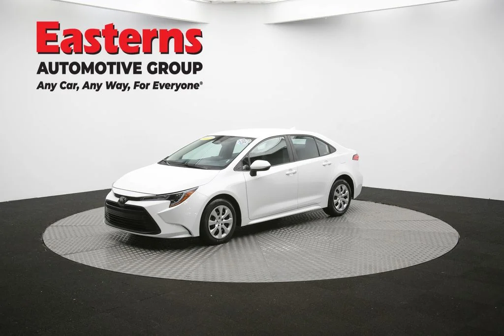 Used 2024 White Toyota LE image 53
