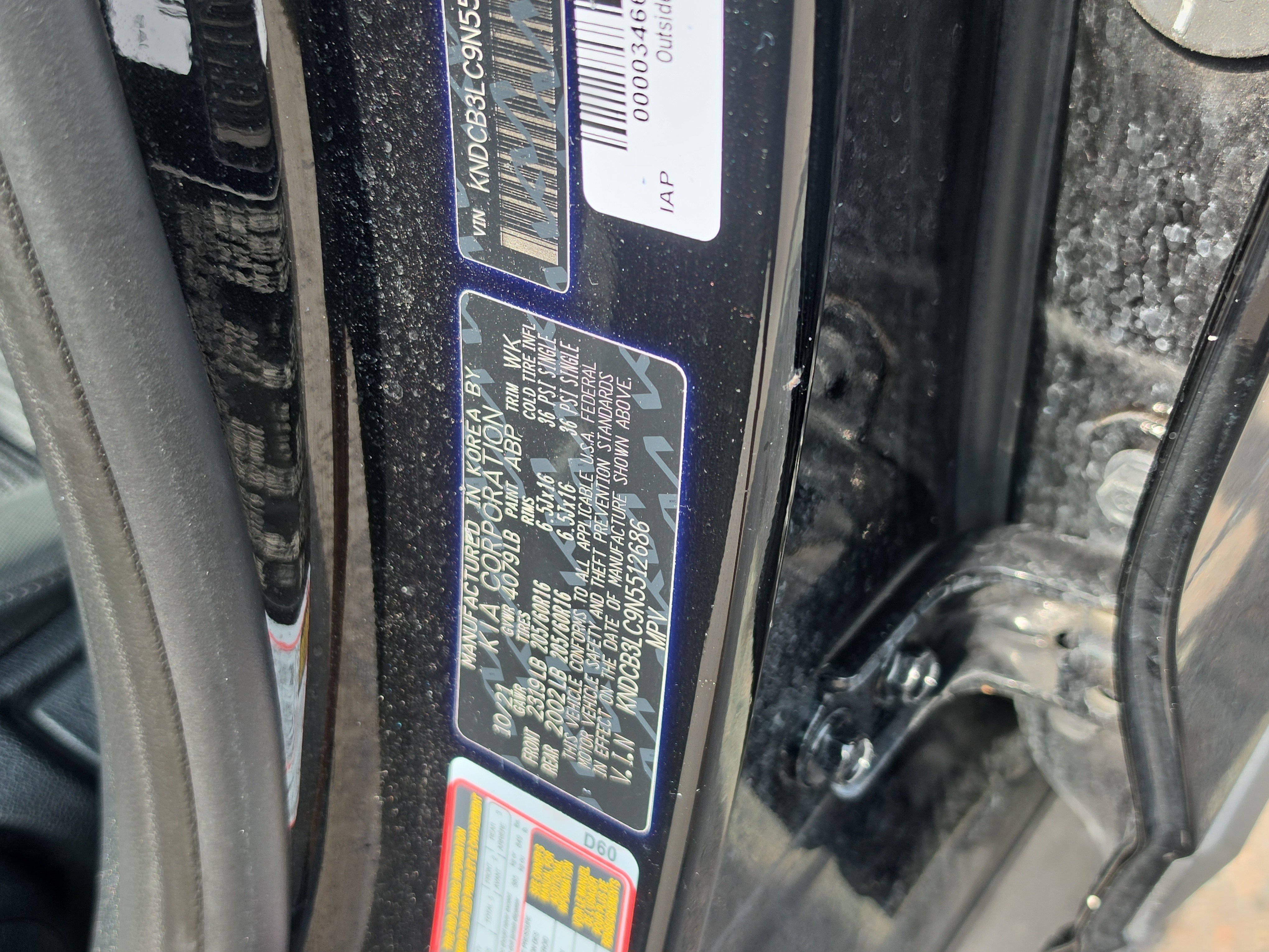 Certified Used 2022 Aurora Black Pearl Kia LX image 30