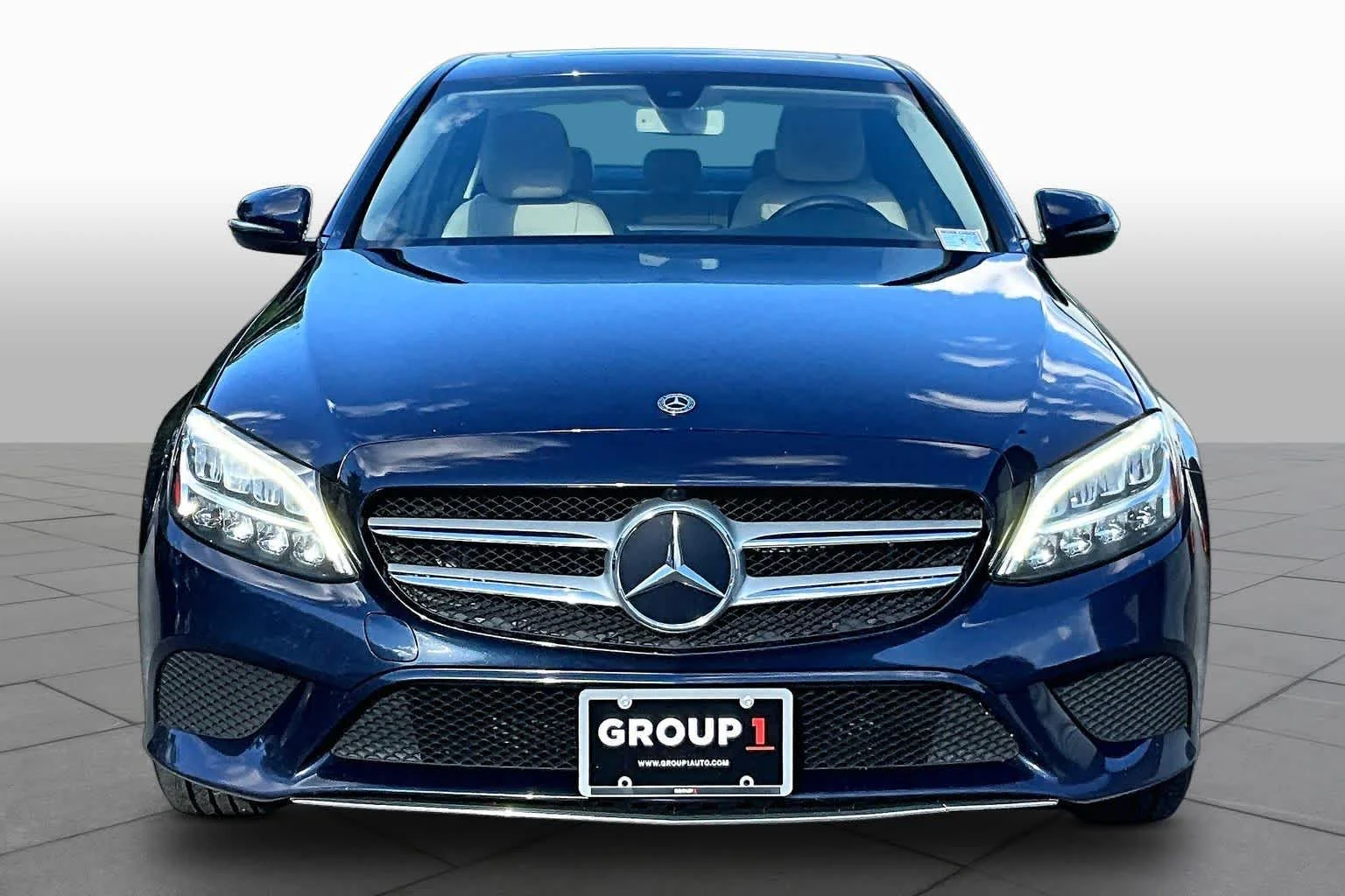 Used 2019 Lunar Blue Metallic Mercedes-Benz C 300 image 4
