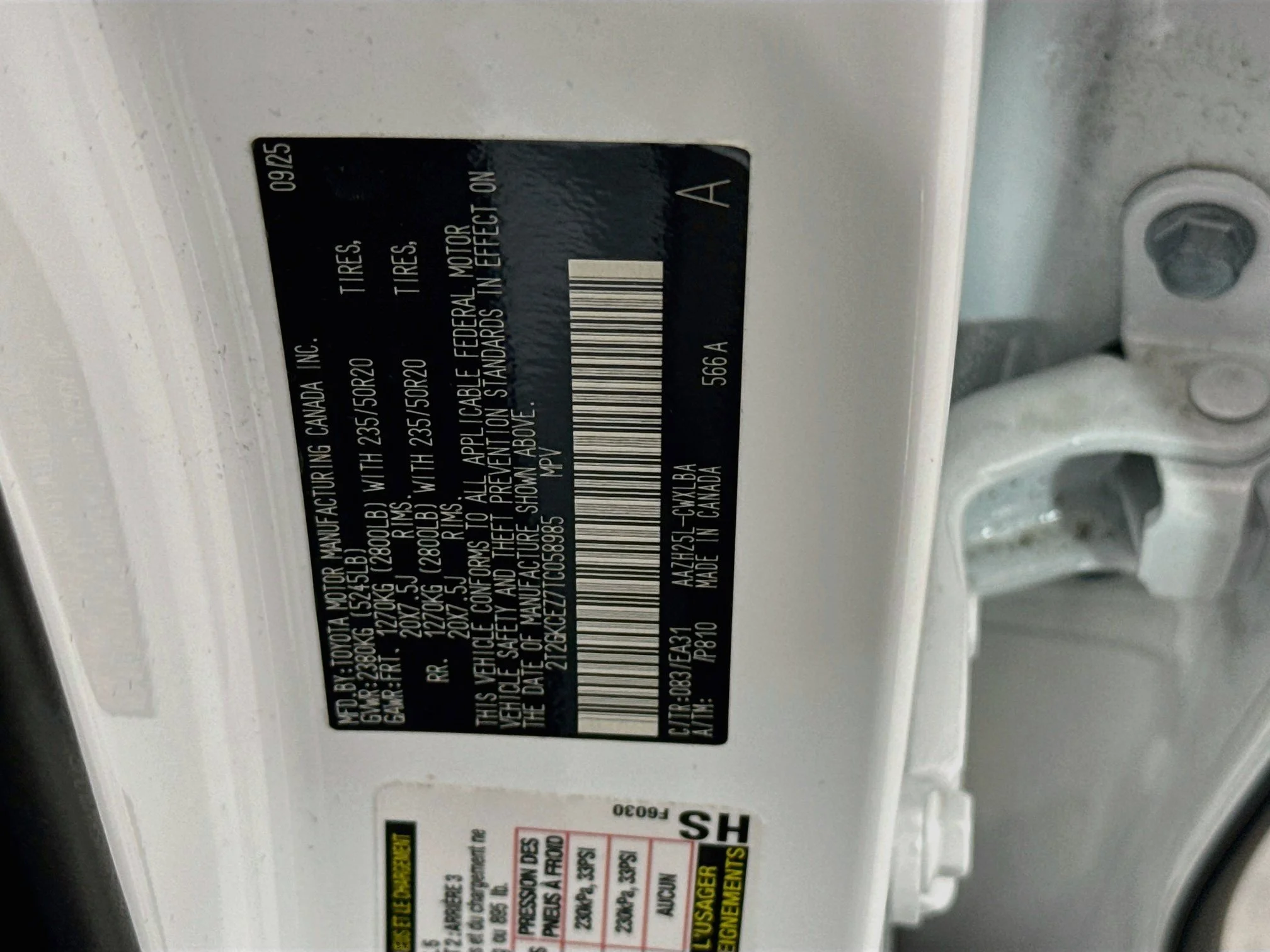 Certified Used 2026 Ultra White Lexus 350h Premium image 32