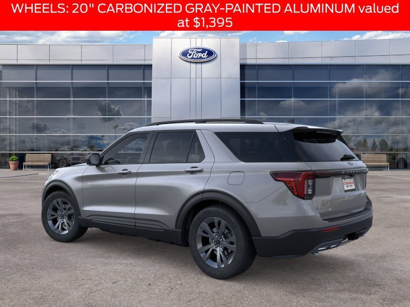 New 2026 Carbonized Gray Metallic Ford Active image 4