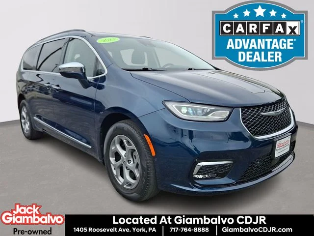 Used 2022 Blue Chrysler Limited image 1