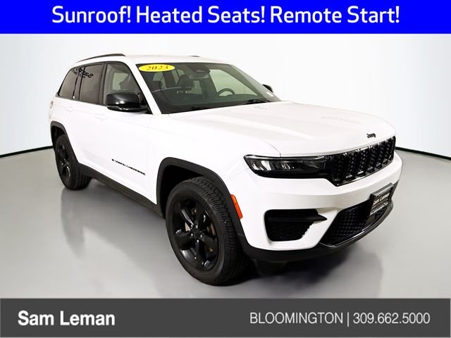 Used 2023 White Jeep Altitude X image 1