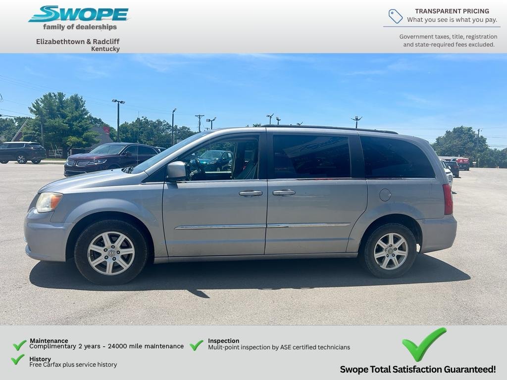 Used 2013 Billet Silver Metallic Clearcoat Chrysler Touring image 4