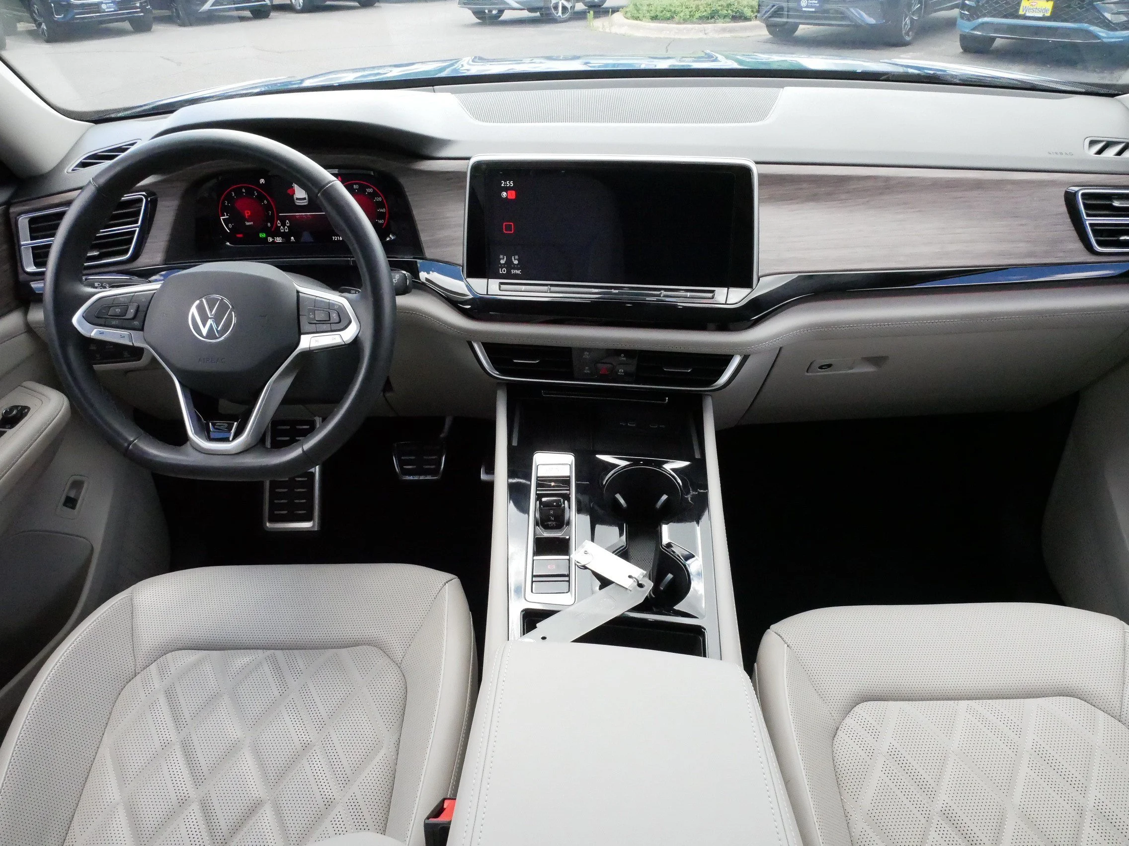 Used 2025 Mountain Lake Blue Metallic Volkswagen 2.0T SEL Premium R-Line image 10
