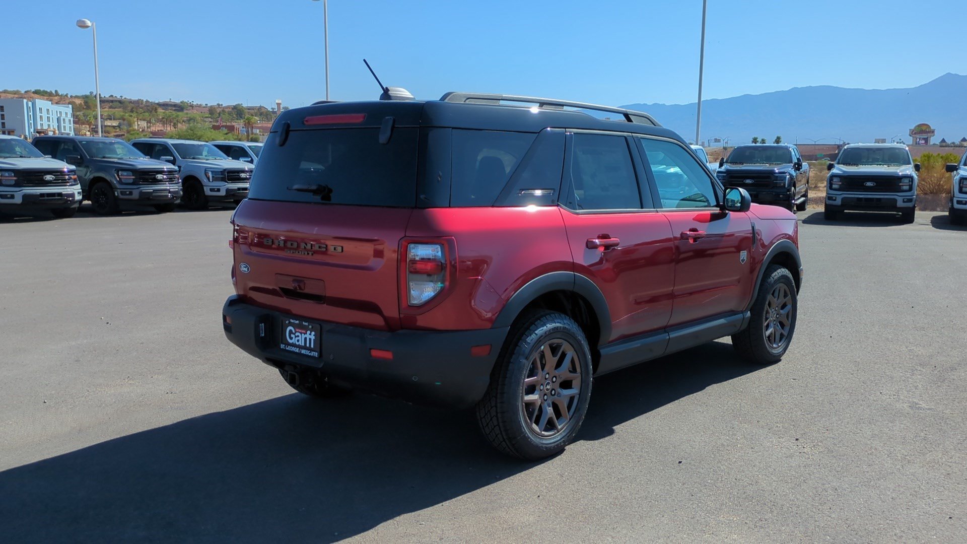New 2026 Ruby Red Metallic Tinted Clearcoat Ford Big Bend image 3