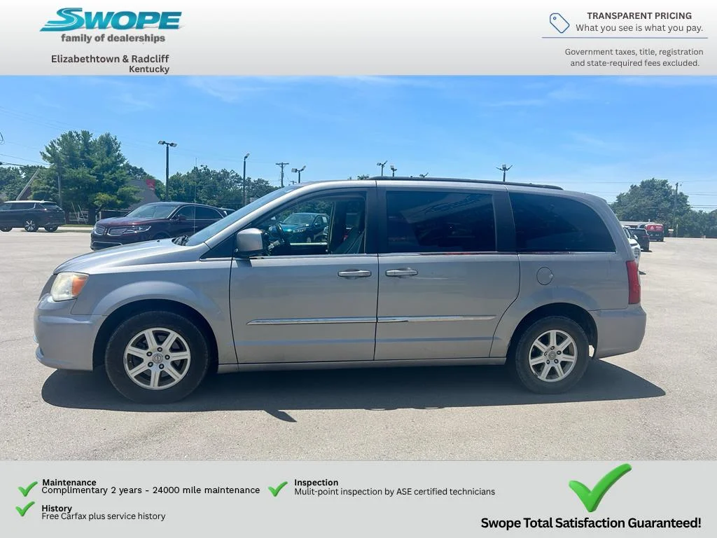 Used 2013 Billet Silver Metallic Clearcoat Chrysler Touring image 4