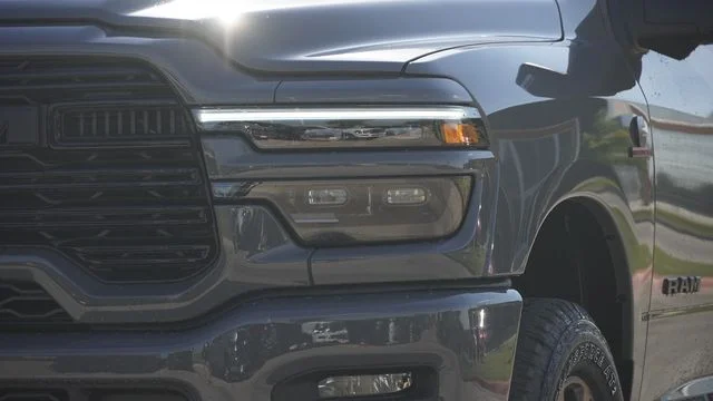 New 2026 Ceramic Gray Clear-Coat Exterior Paint RAM Laramie image 4