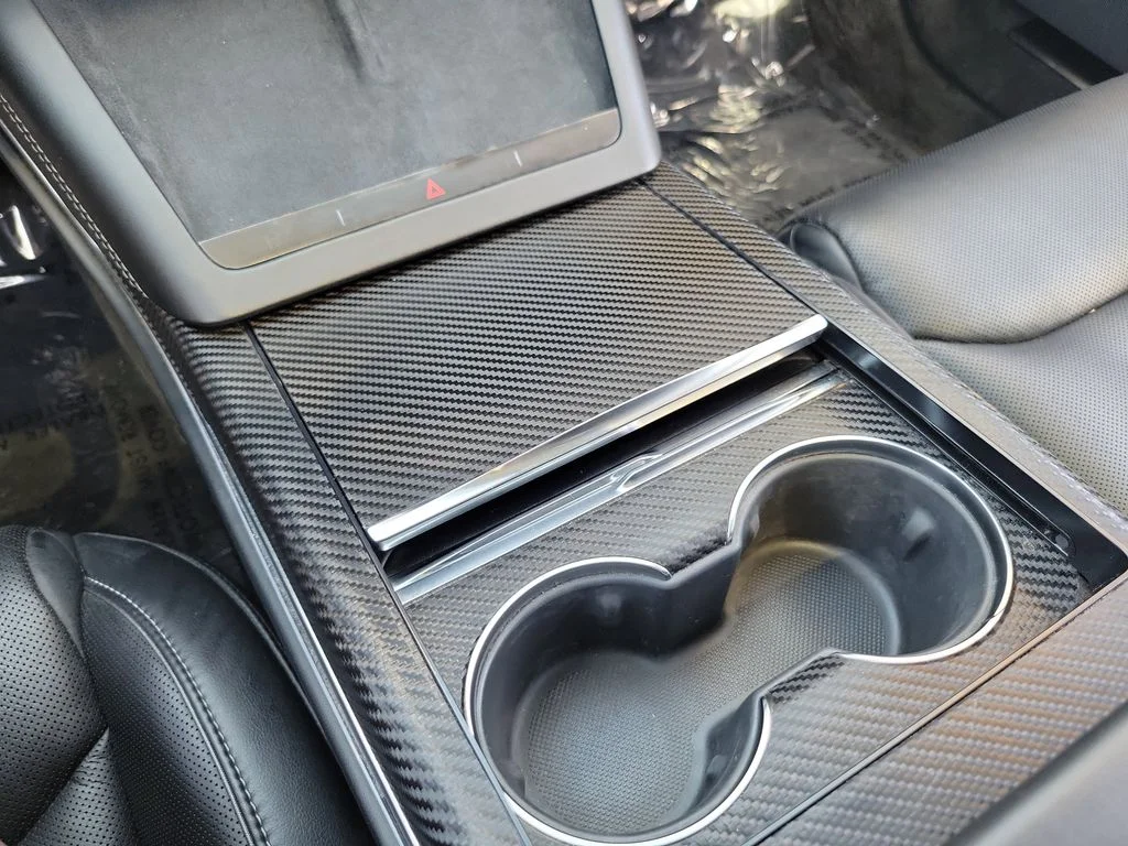 Used 2021 Solid Black Tesla Plaid image 10