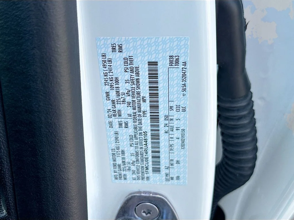 Used 2024 White Ford Base image 6