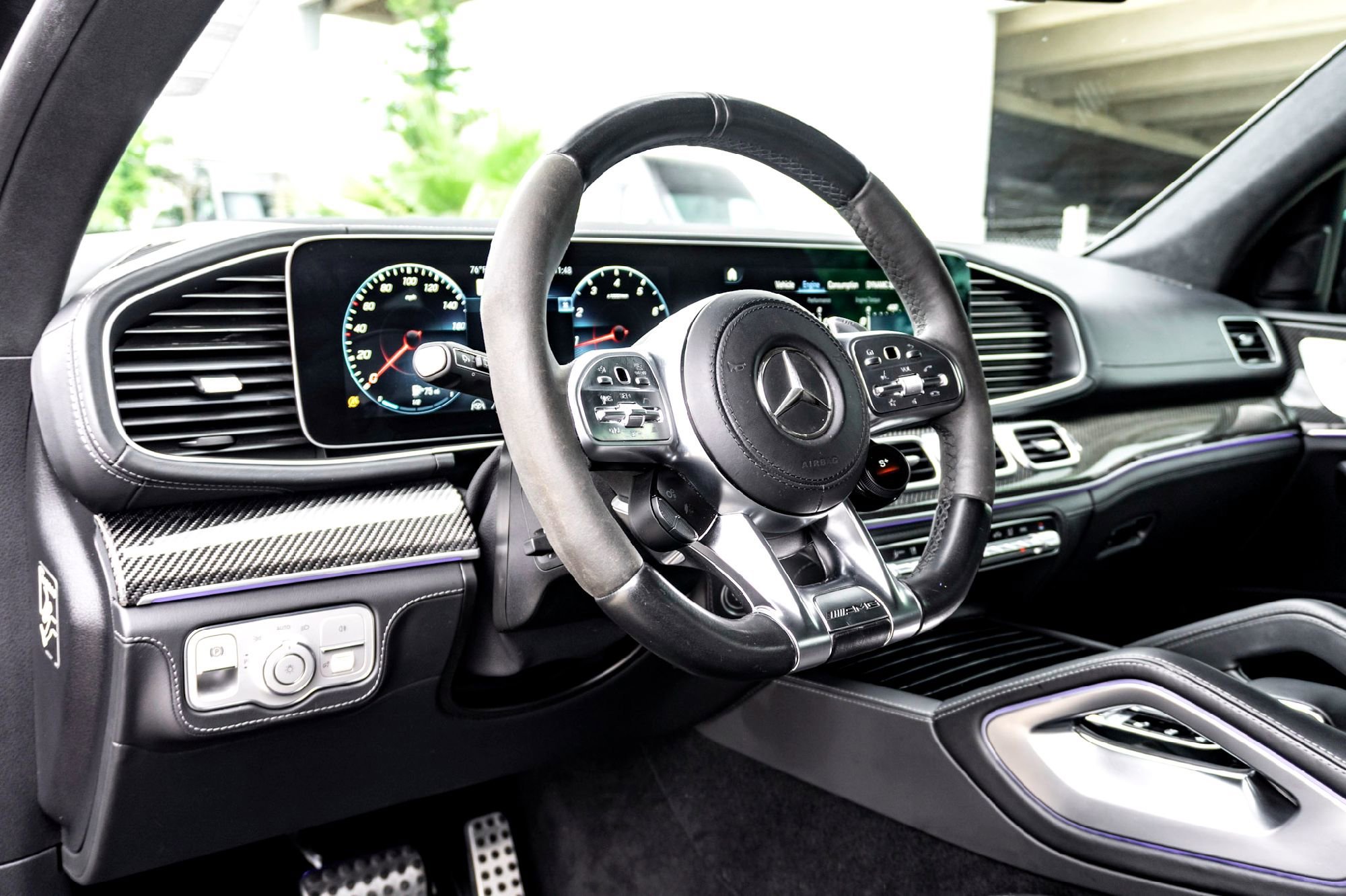 Certified Used 2021 Black Mercedes-Benz AMG® GLS 63 image 15