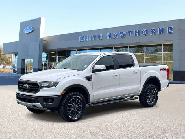 Used 2019 White Platinum Clearcoat Ford Lariat image 3