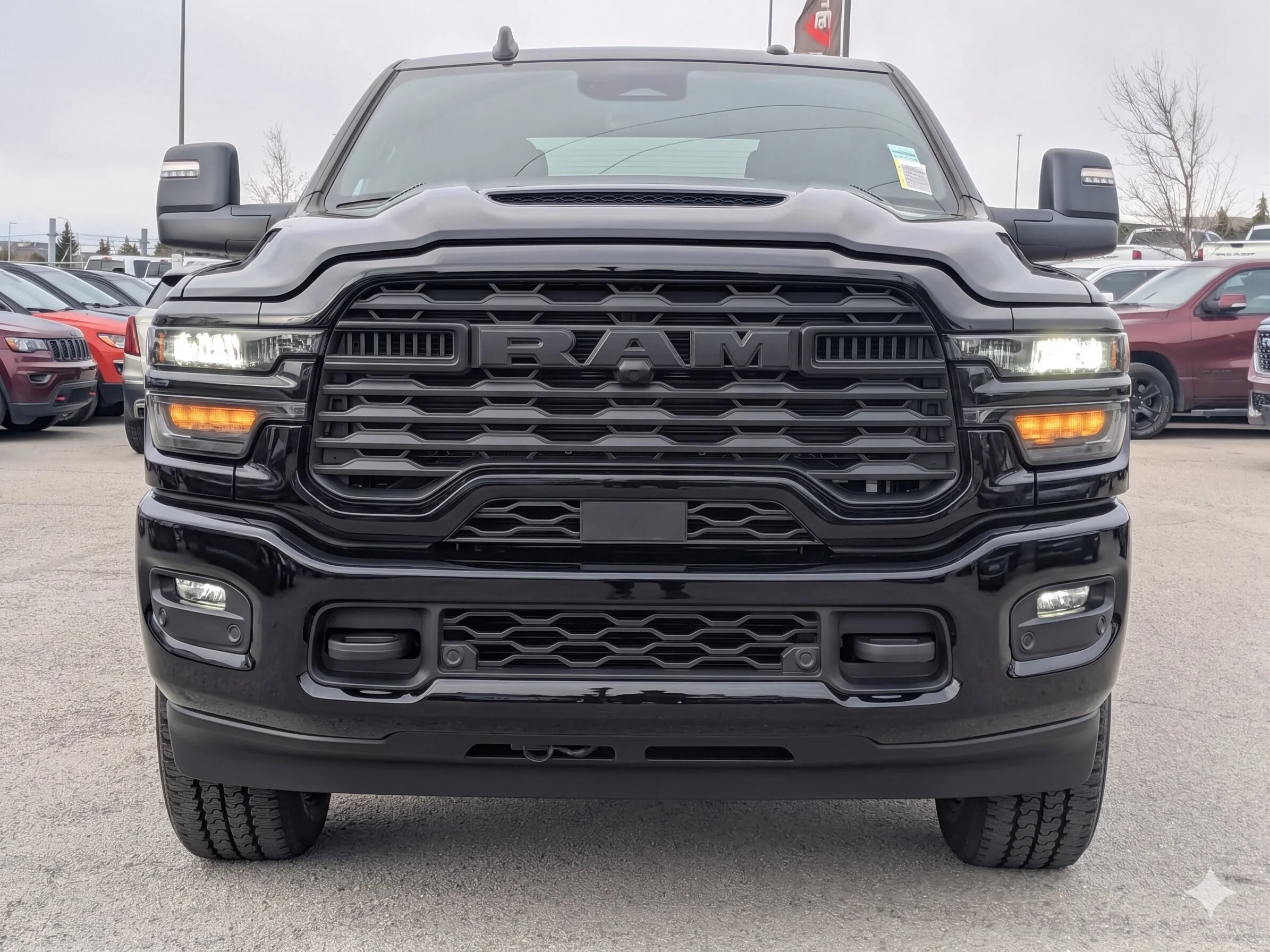 New 2026 Black RAM Black Express - - 6.7L Cummins HO  - Pkg 24C  - 5th Wheel/Gooseneck Prep  - 20 Black Wheels & More image 3