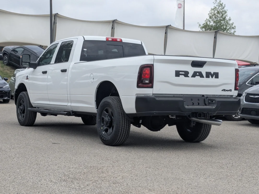 New 2026 White RAM Tradesman - - 6.7L Cummins Diesel - 5th Wheel Prep - 12 Uconnect Nav - Tow Mirrors & More! image 6