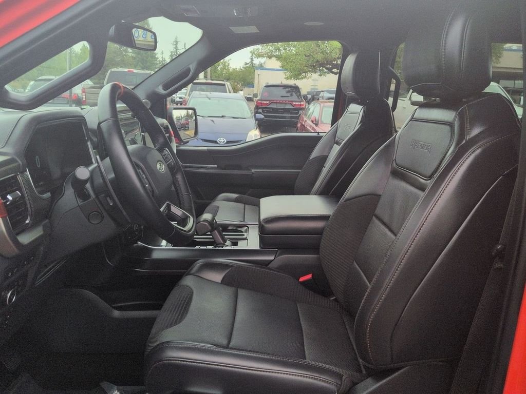 Used 2022 Orange Metallic Ford Raptor image 13
