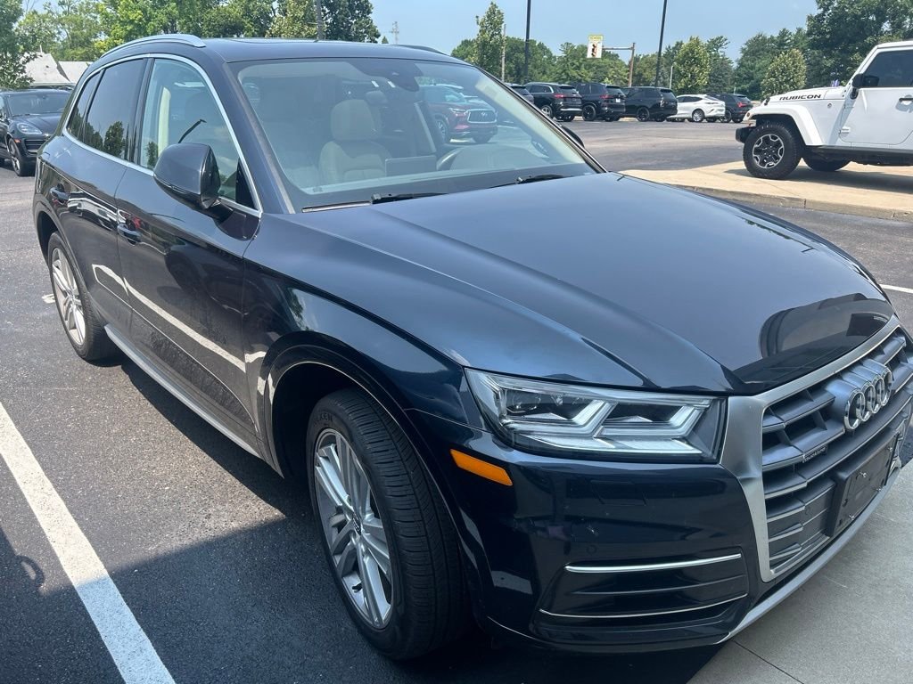 Used 2018 Blue Audi 2.0T image 4
