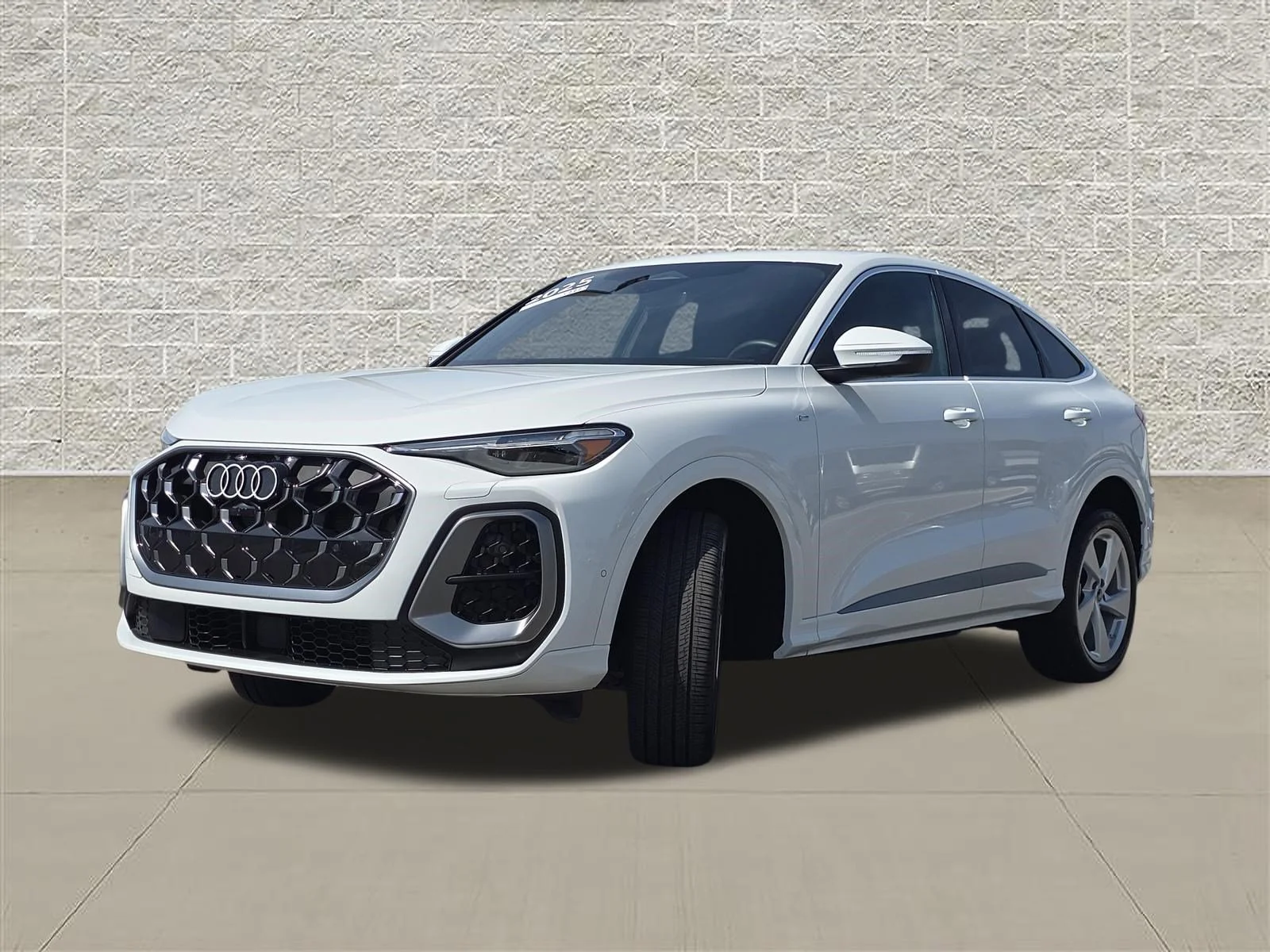 Certified Used 2025 Glacier White Metallic Audi Premium Plus image 3