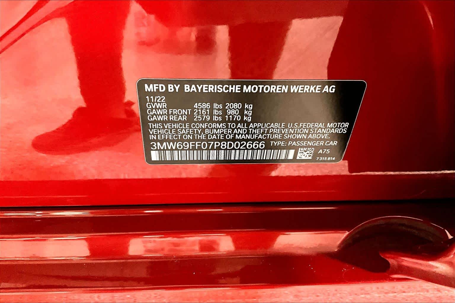Used 2023 Melbourne Red Metallic BMW 330i image 35