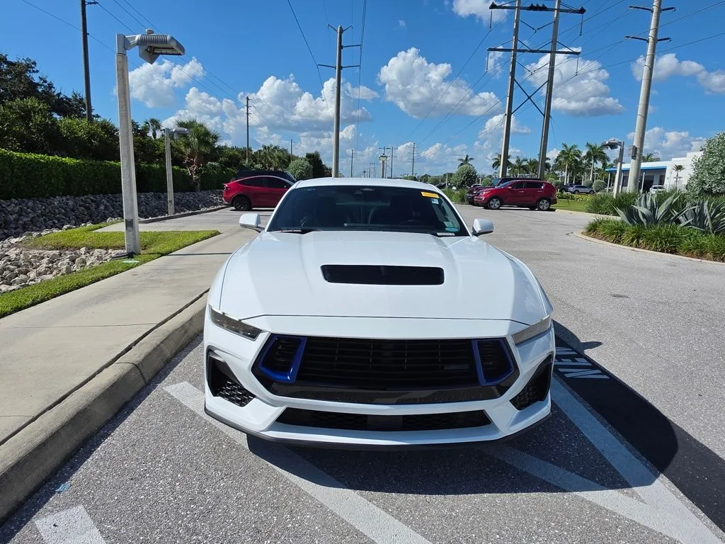 Used 2025 Oxford White Ford GT Premium image 2