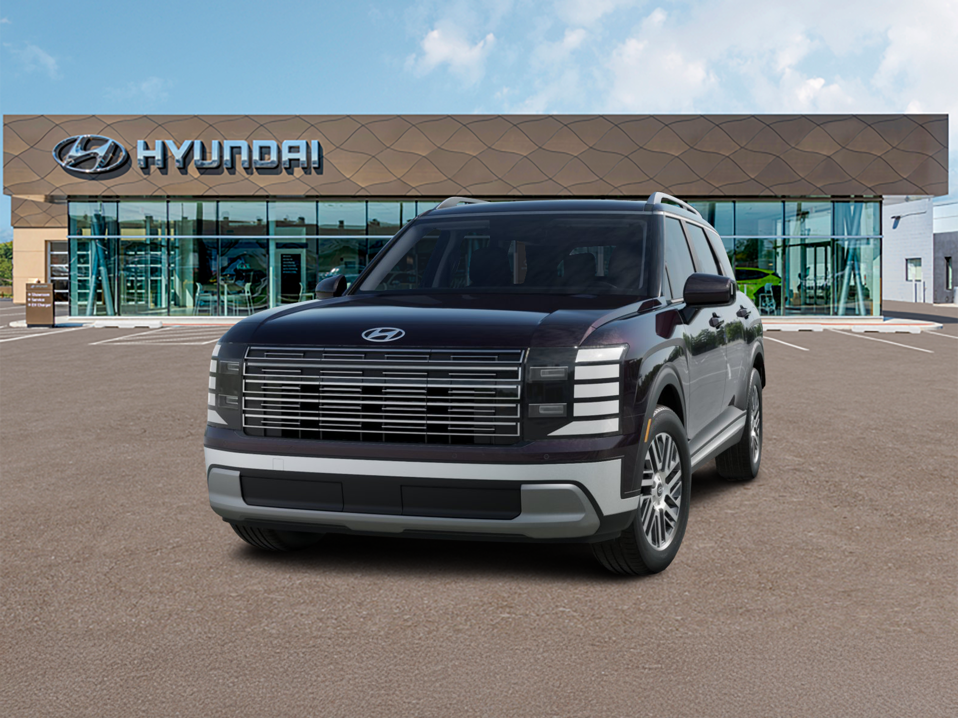New 2026 Red Hyundai SEL AWD image 1