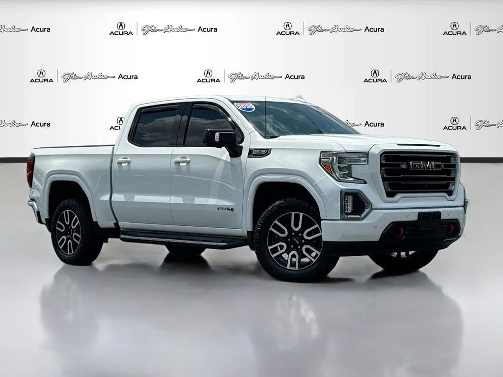 Used 2020 White GMC AT4 image 1
