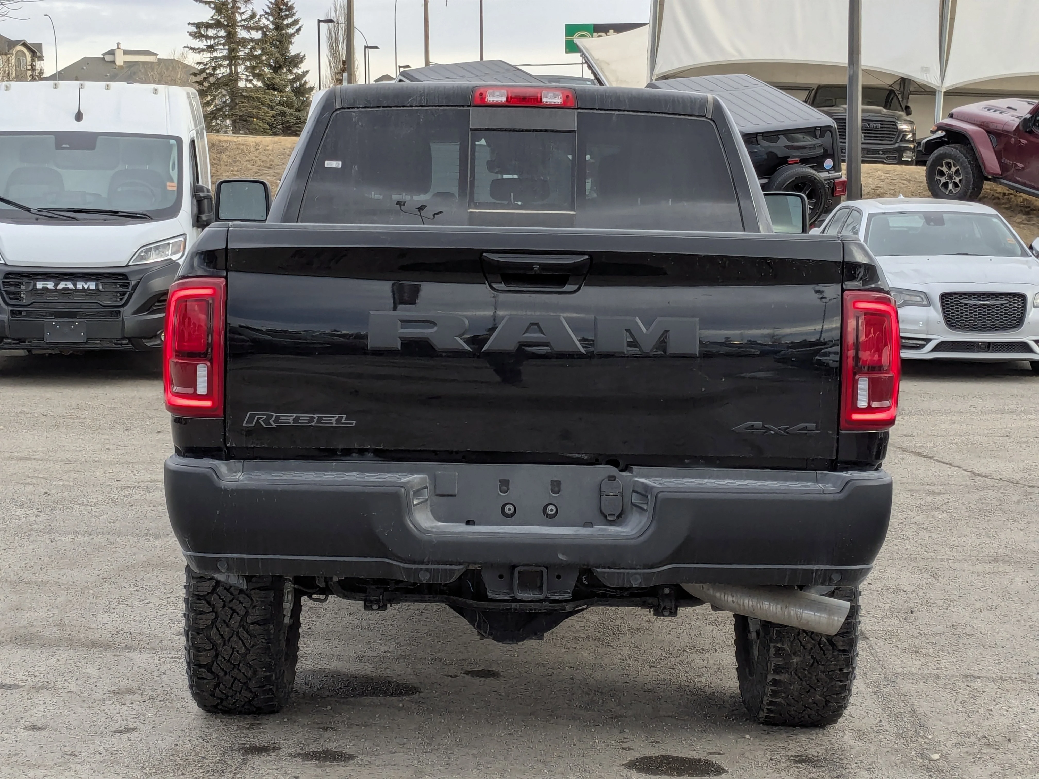 New 2026 Black RAM Rebel - CUMMINS HO DIESEL  LEVEL 1 & SAFETY GRP  5TH WHEEL TOW GRP image 7