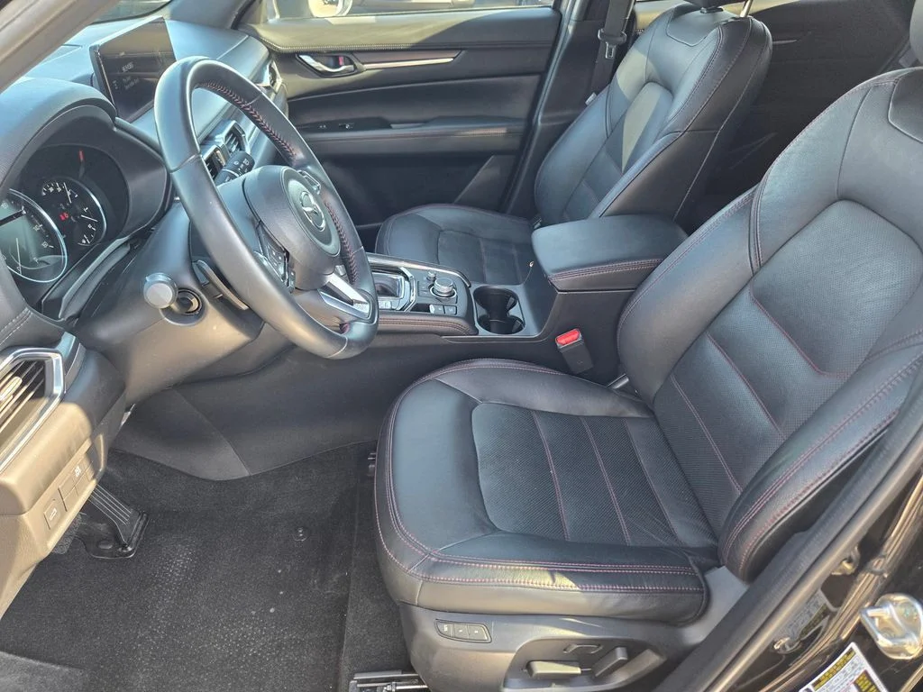 Certified Used 2022 Jet Black Mazda 2.5 Turbo image 14
