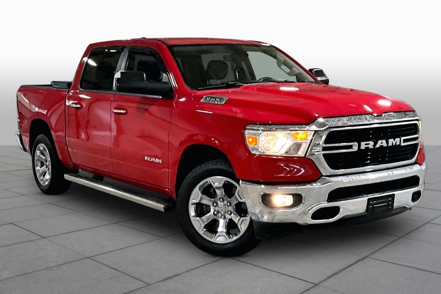 Used 2019 Flame Red Clearcoat Ram Big Horn/Lone Star image 3