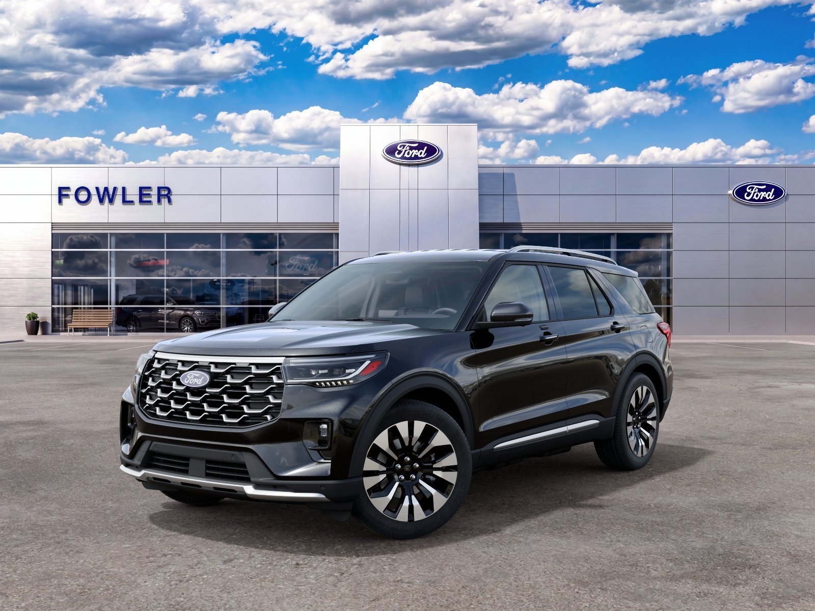 New 2027 Agate Black Metallic Ford Platinum™ image 36